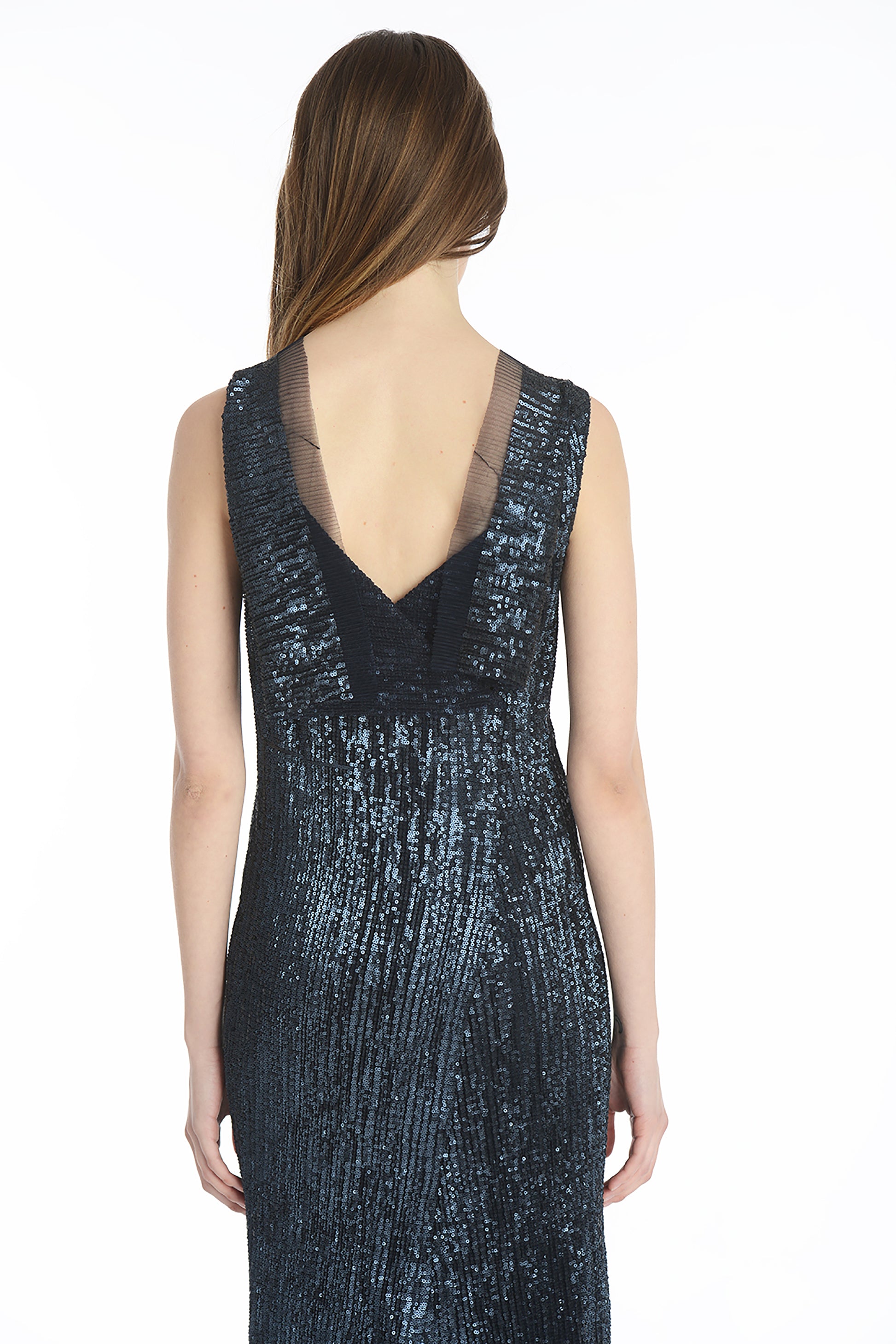 slinky sequin dress Open-Back Sequin Slinky Bodycon Dress / Rhinestone Dress KavKreation