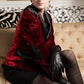Silk velvet & leather jacket - SOLD OUT