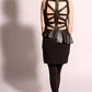 Leather / Ponte vixen dress