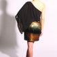 One shoulder multicolored sequins Dress- SOLD OUT