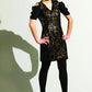 Sheer side panel all over abstract sequins dress -SOLD OUT.