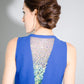 Katrina - Paneled two-toned sequin shift dress