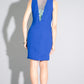 Katrina - Paneled two-toned sequin shift dress