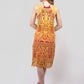 Sunset ombre crochet lace dress