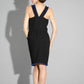 Audrey- Sheath dress with 3-D contrast beading- SOLD OUT